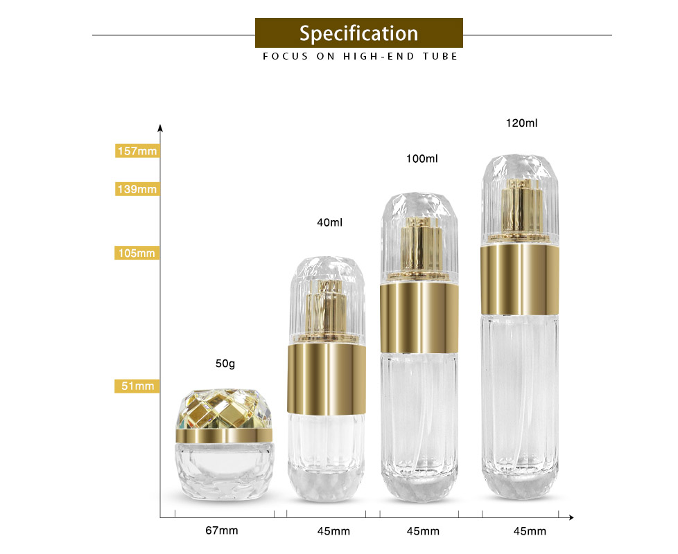 Chic Gold Glass Bottles for Skincare Chic Gold Glass Bottles for Skincare