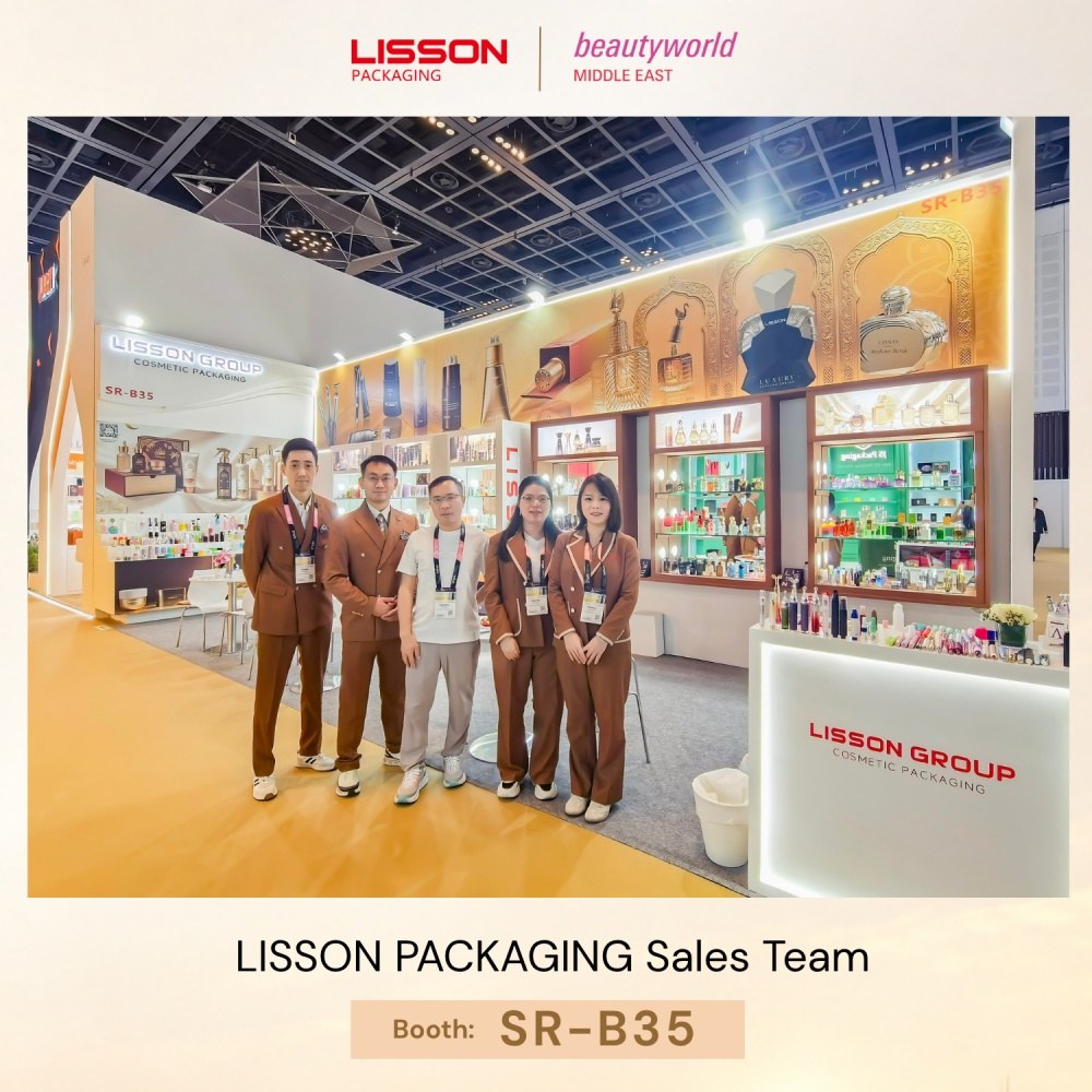 Lisson Packaging presenta sus lujosas soluciones de envases de vidrio en Beautyworld Middle East.